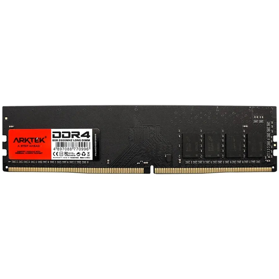 Arktek 8GB DDR4-2666 AKD4S8P2666 front-facing stock image on white background