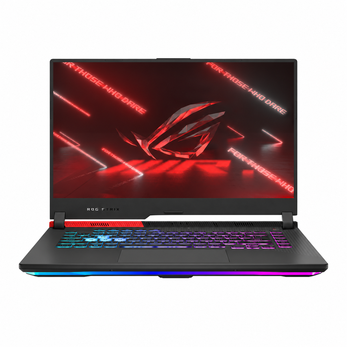 ASUS ROG Strix G15 Advantage Edition – front stock illustration; supplied keyboard is English/Arabic