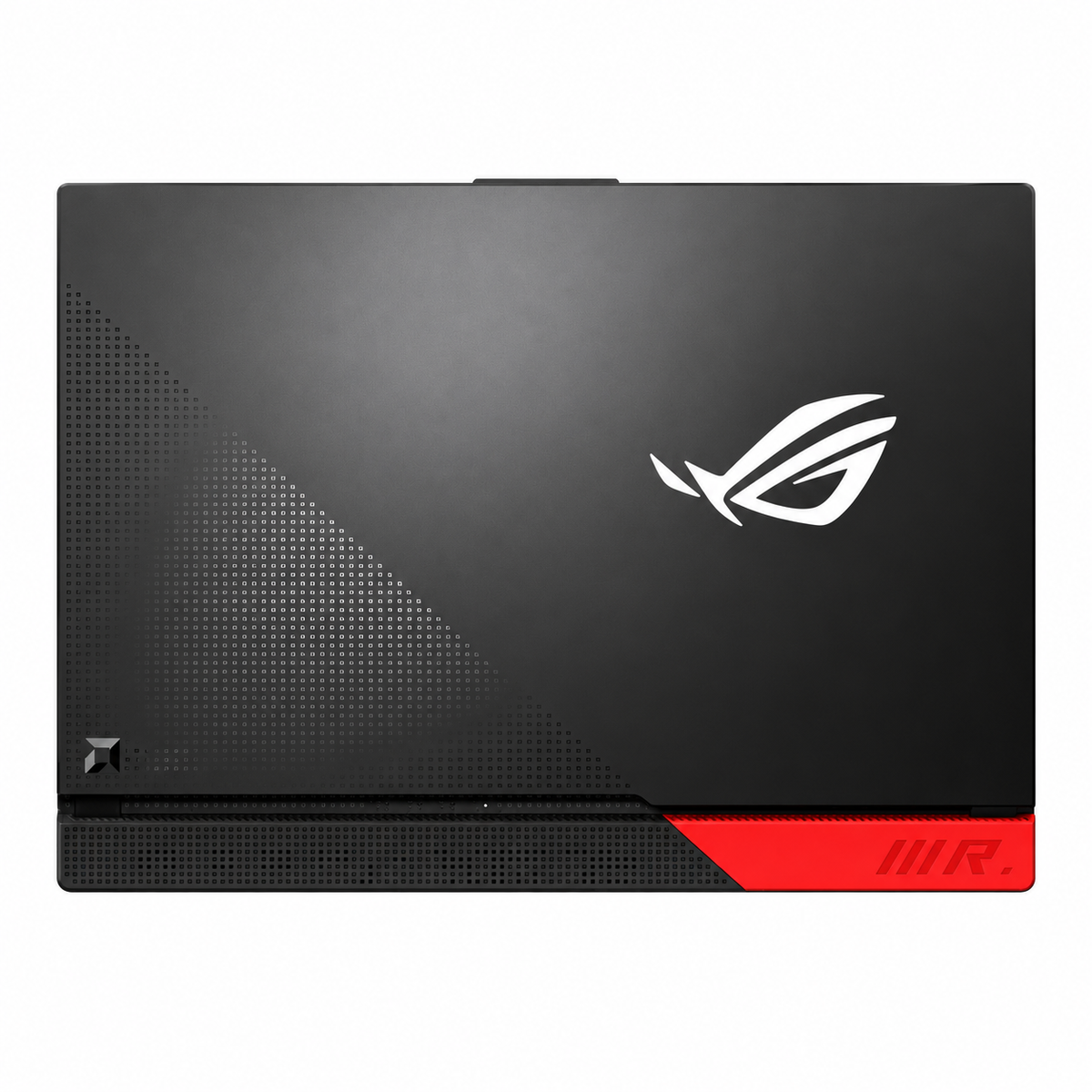 ASUS ROG Strix G15 Advantage Edition – lid stock illustration; supplied keyboard is English/Arabic