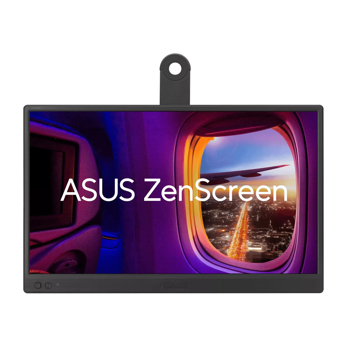ASUS ZenScreen MB169CK straight front view