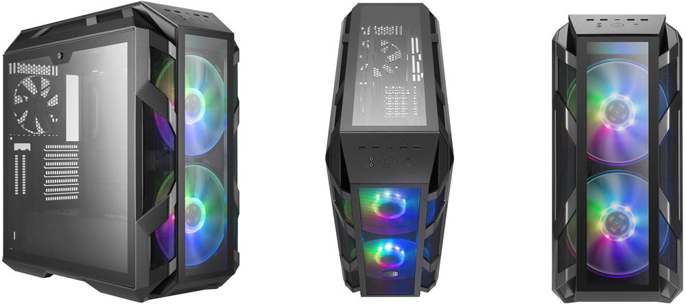 Cooler Master MasterCase H500M front side angle
