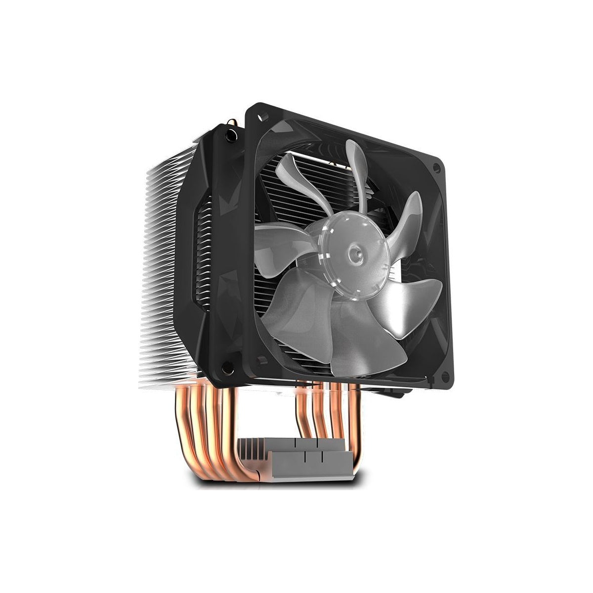 Cooler Master Hyper H410R 92mm CPU air cooler stock illustration, view 2