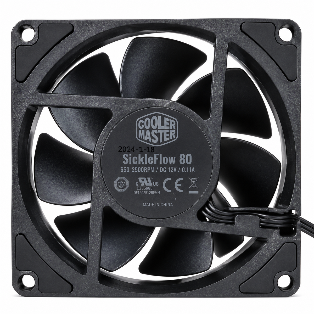 Cooler Master SickleFlow 80 PWM 80mm Cooling Fan