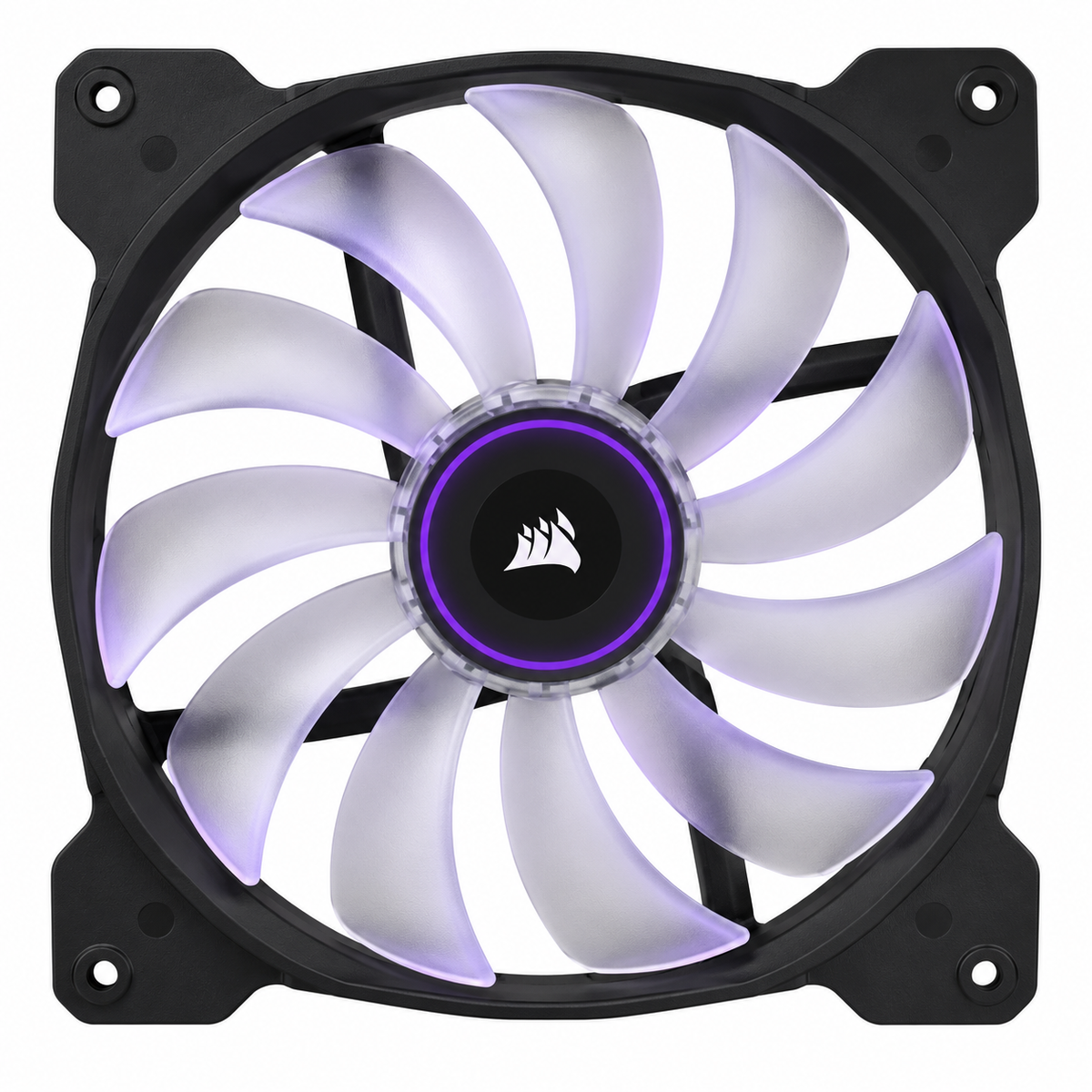 Corsair AF140 140mm Purple LED Quiet Edition Case Fan – CO-9050017-PLED