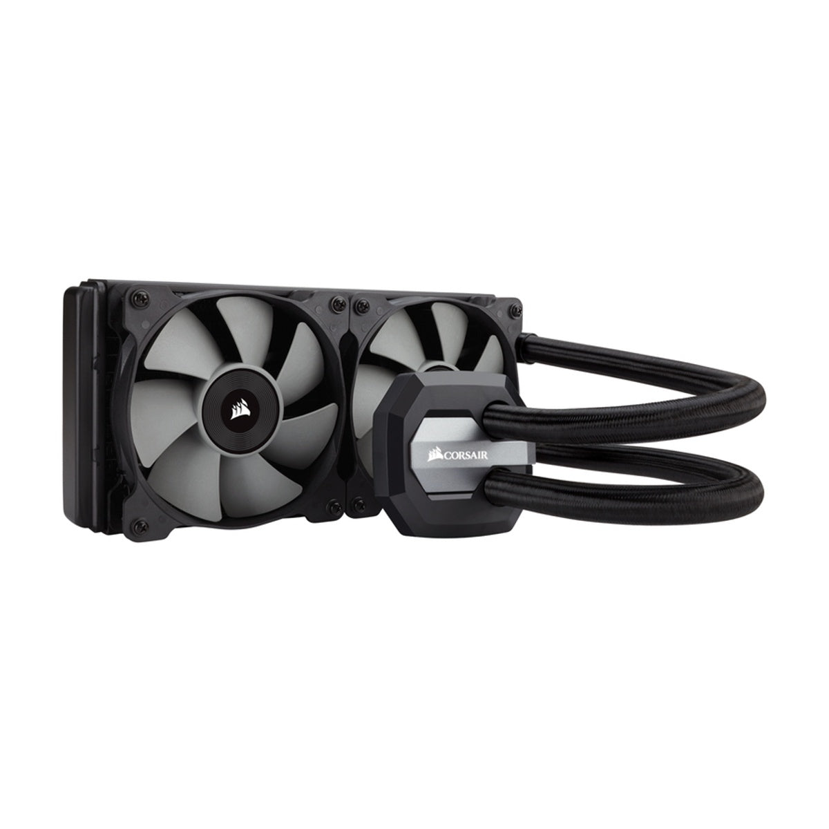 Corsair H100i v2 240mm cooler with fans