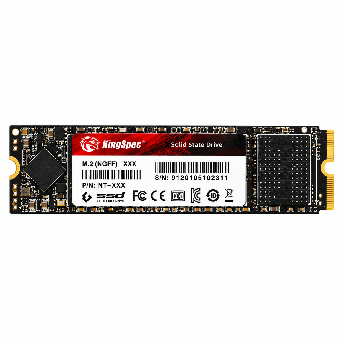 KingSpec NT-256 256GB M.2 2280 SATA SSD