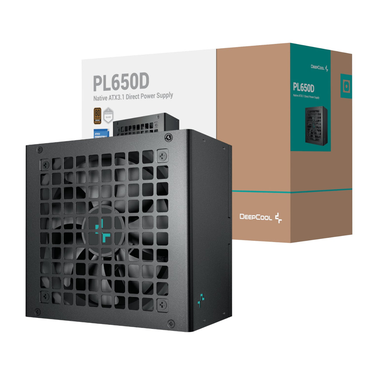 DeepCool PL650D 650W ATX 3.1 80 Plus Bronze Power Supply