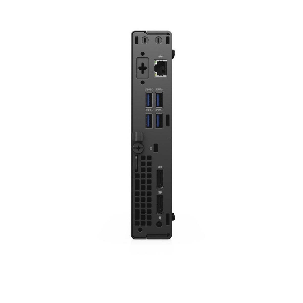 Dell OptiPlex 5080 Micro rear ports view