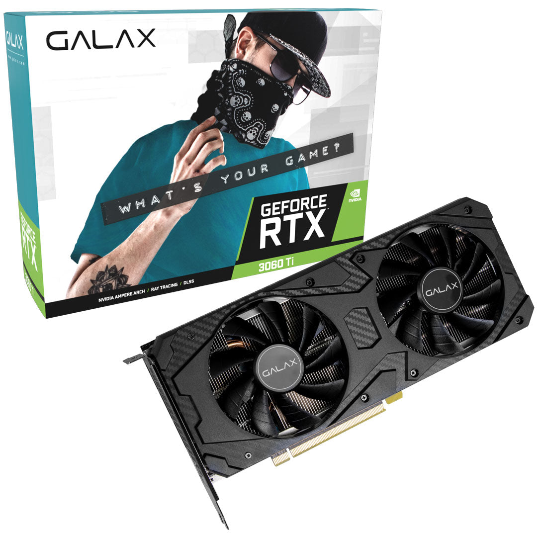 GALAX GeForce RTX 3060 Ti 1-Click OC 8GB GDDR6 stock image