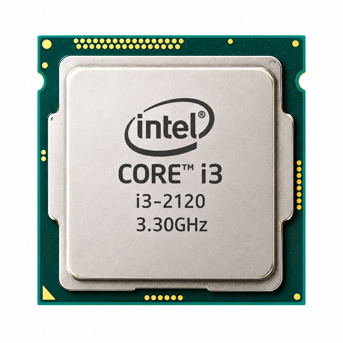 Intel Core i3-2120 processor illustration