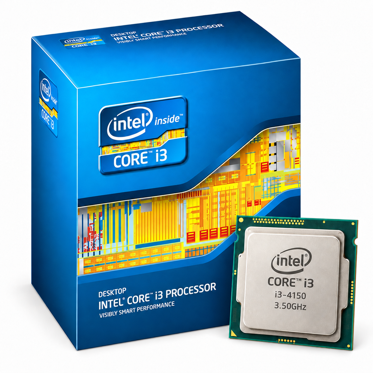 Intel Core i3-4150 Desktop Processor illustration