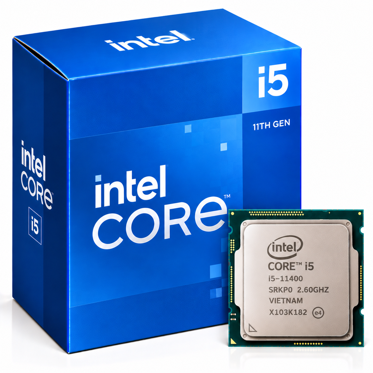 Intel Core i5-11400 Desktop Processor with box