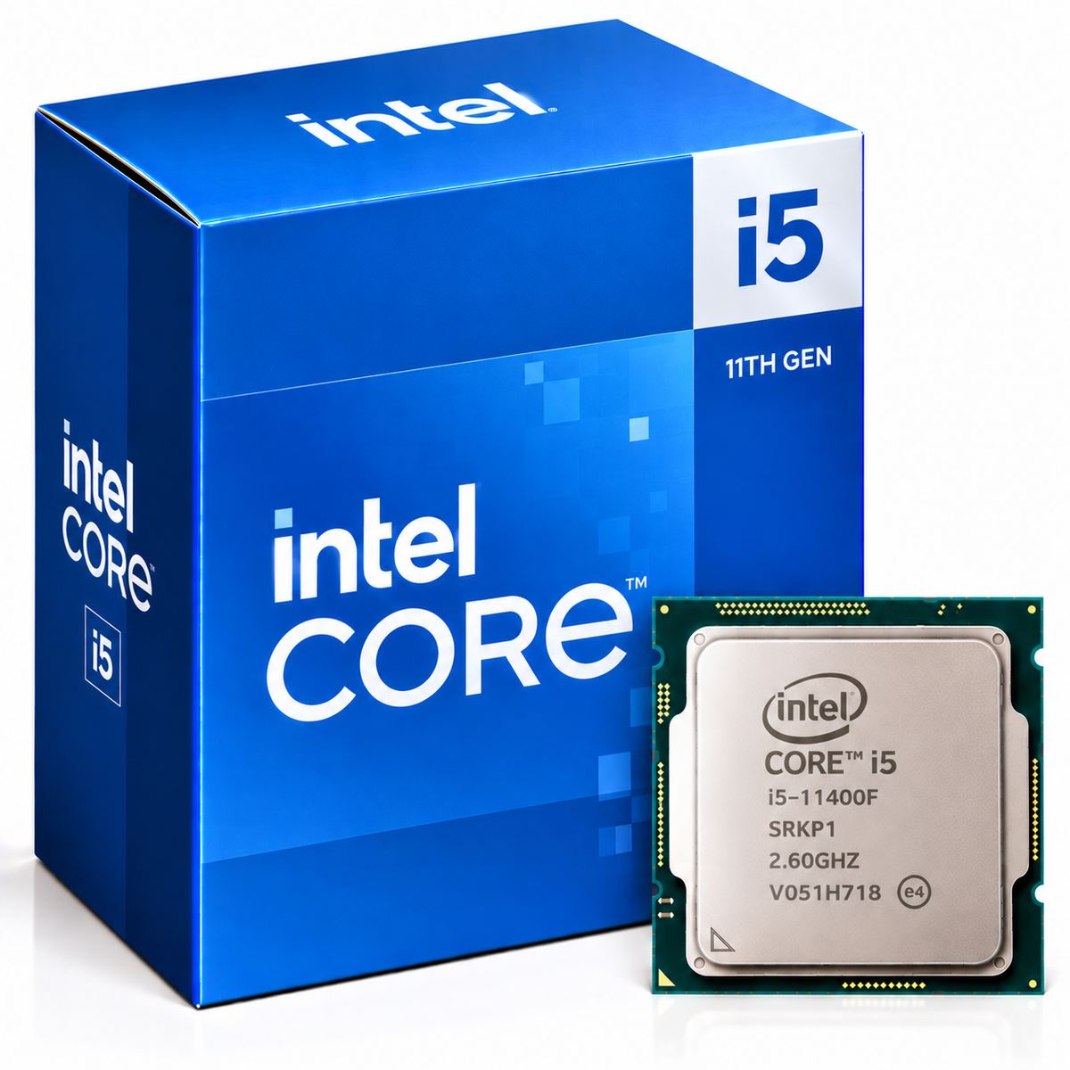 Intel Core i5-11400F Desktop Processor with box