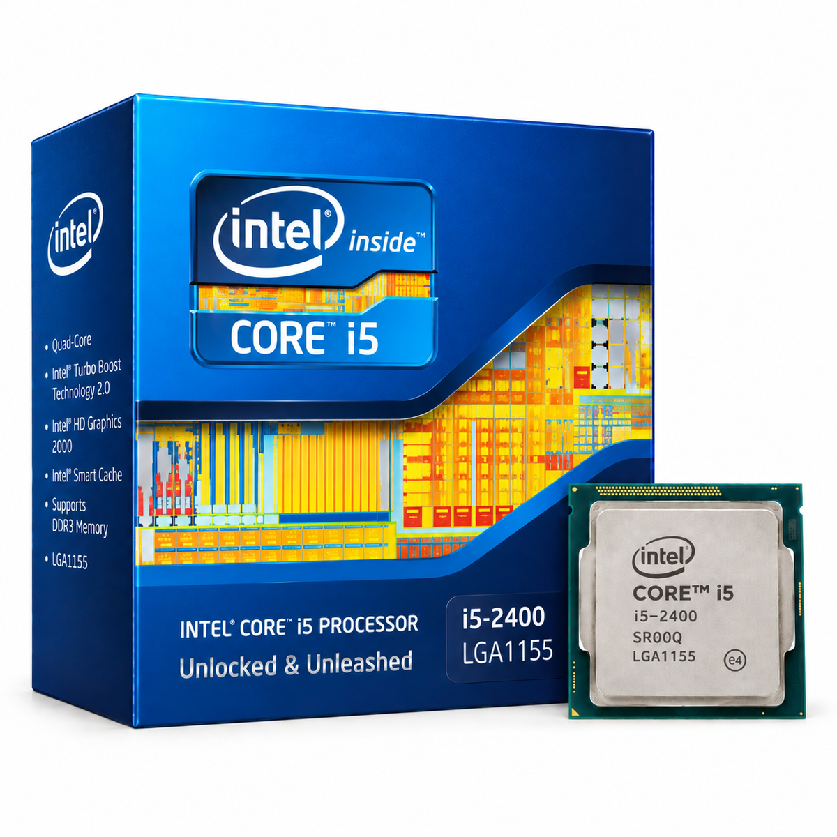 Intel Core i5-2400 Desktop Processor with box