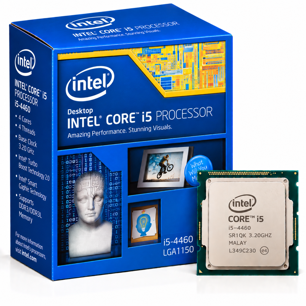Intel Core i5-4460 Desktop Processor with box