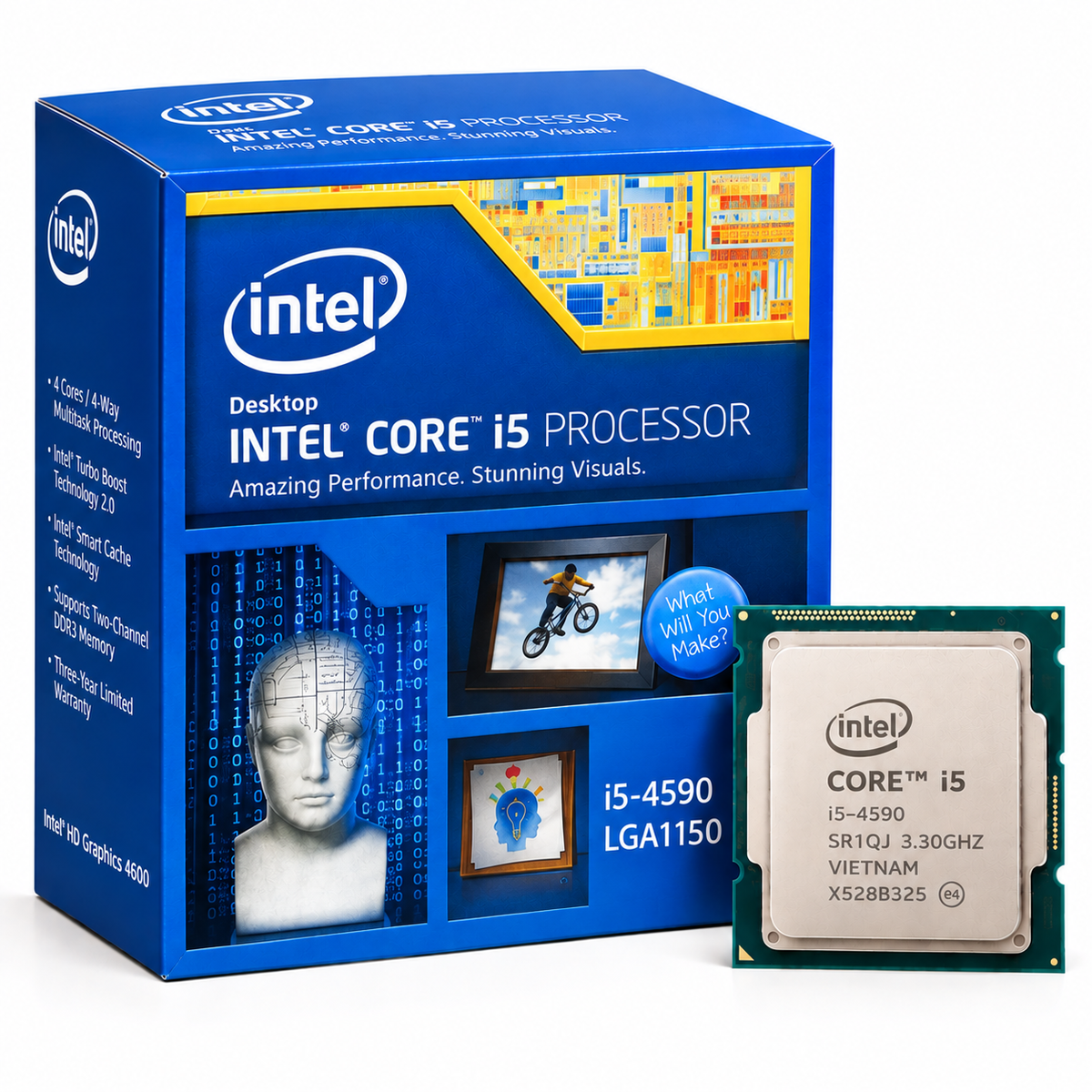 Intel Core i5-4590 Desktop Processor with box