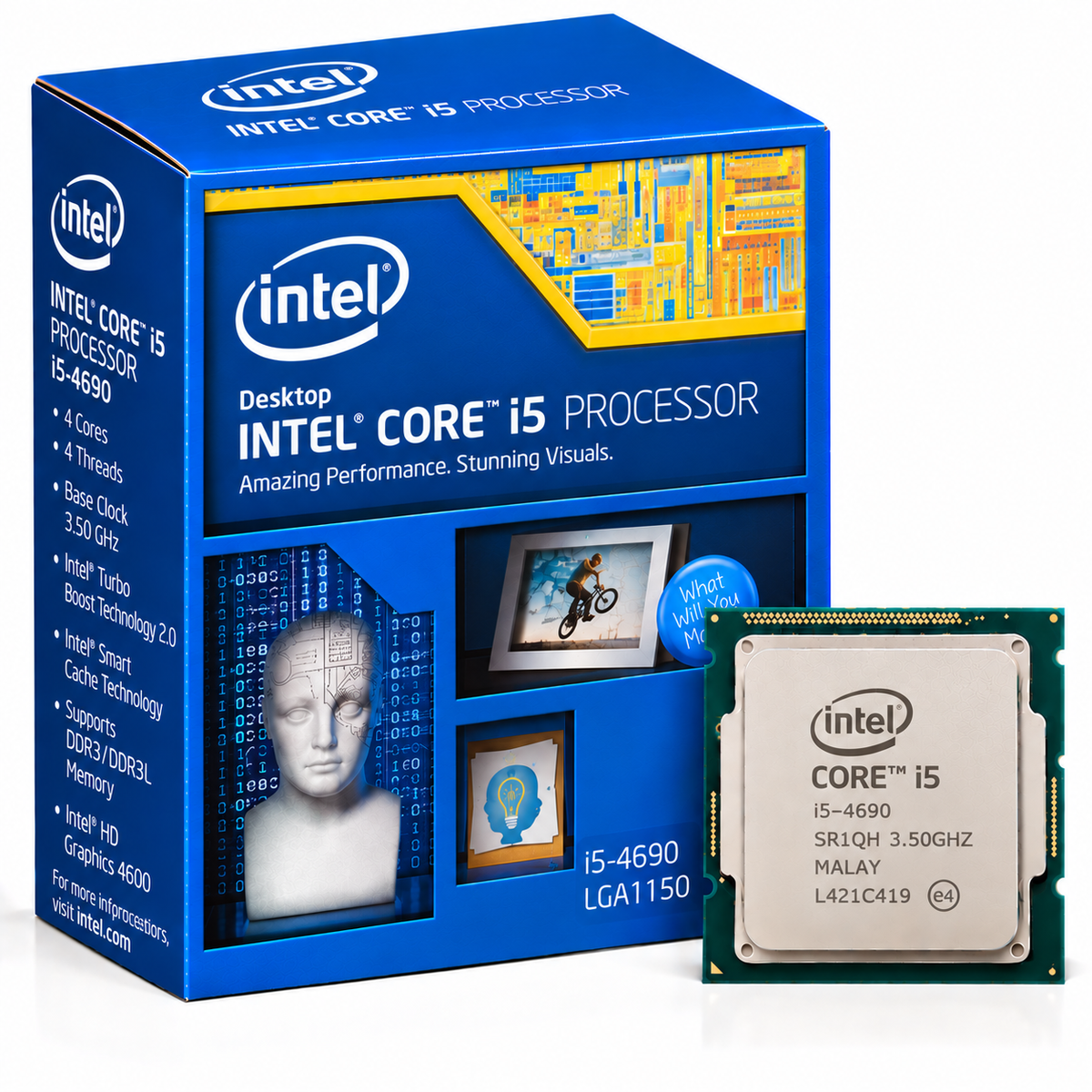 Intel Core i5-4690 Desktop Processor with box