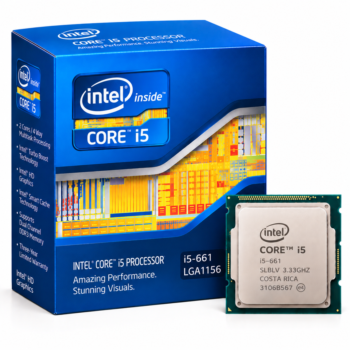 Intel Core i5-661 Desktop Processor with box