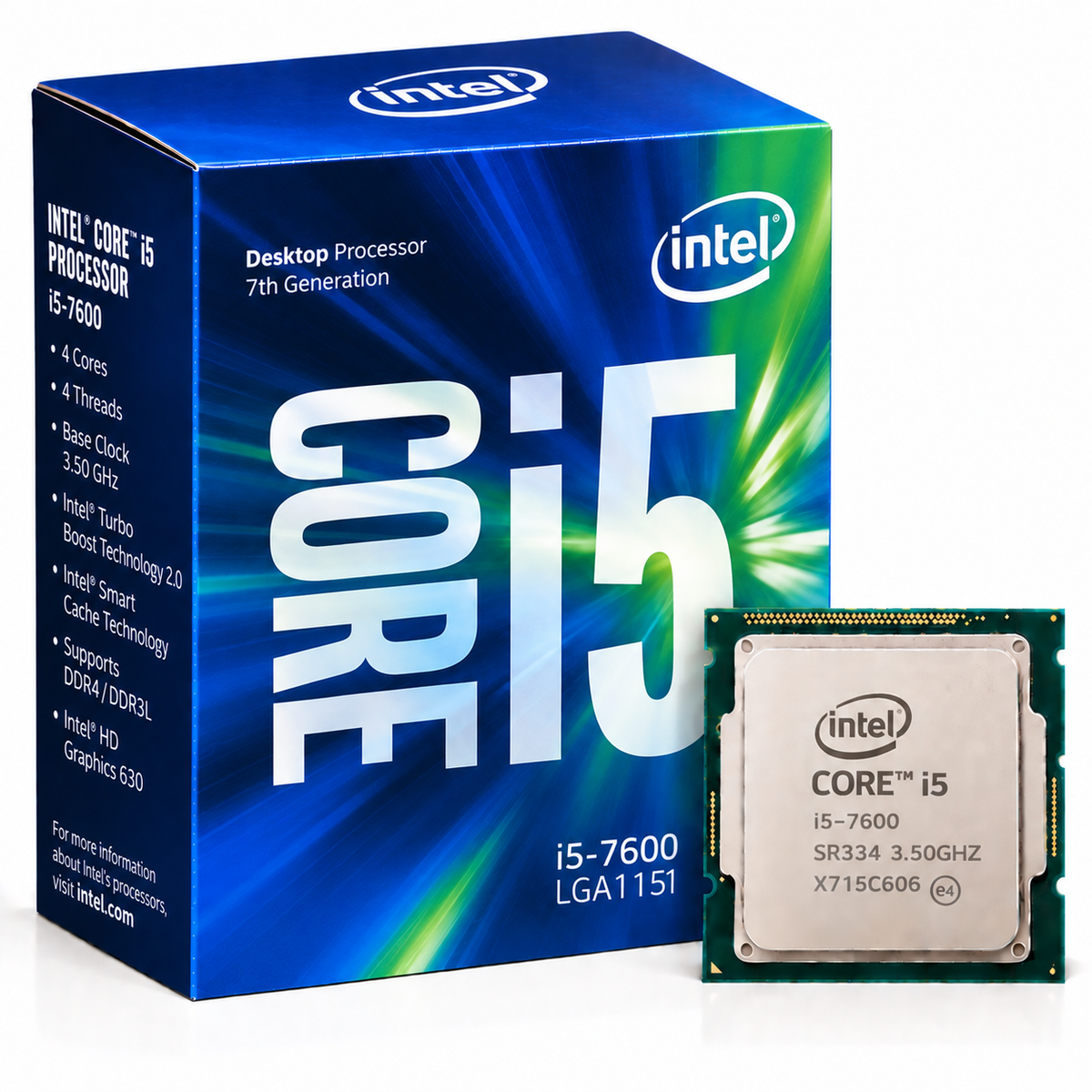 Intel Core i5-7600 Desktop Processor with box