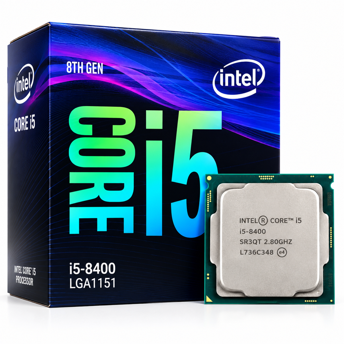Intel Core i5-8400 Desktop Processor with retail box