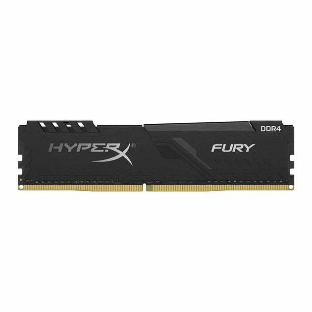Kingston HyperX Fury 4GB 2400MHz DDR4 Desktop RAM on white background