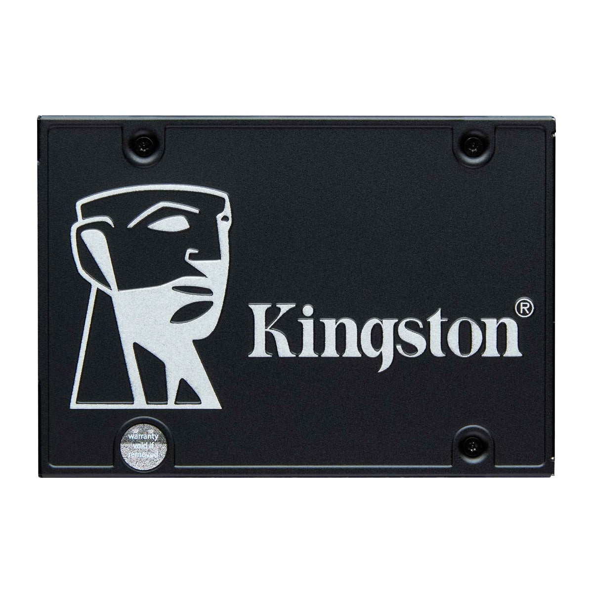 Kingston KC600 512GB 2.5-inch SATA SSD front stock view