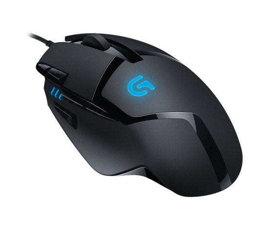 Logitech G402 Hyperion Fury official product angled view