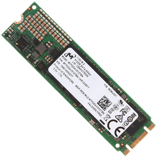 Micron 1100 512GB M.2 2280 SATA SSD MTFDDAV512TBN