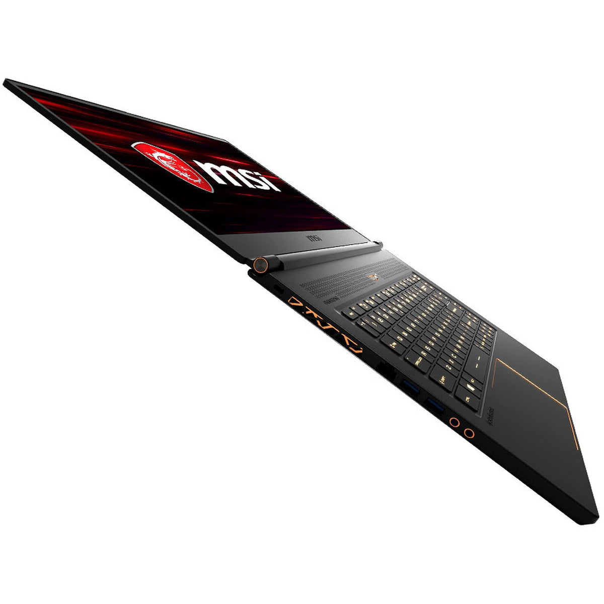 MSI GS65 Stealth Thin 8RF side view