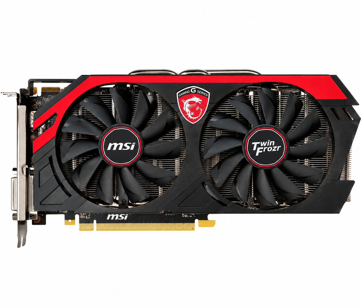 MSI GTX 770 Twin Frozr 2GB front view illustrative image