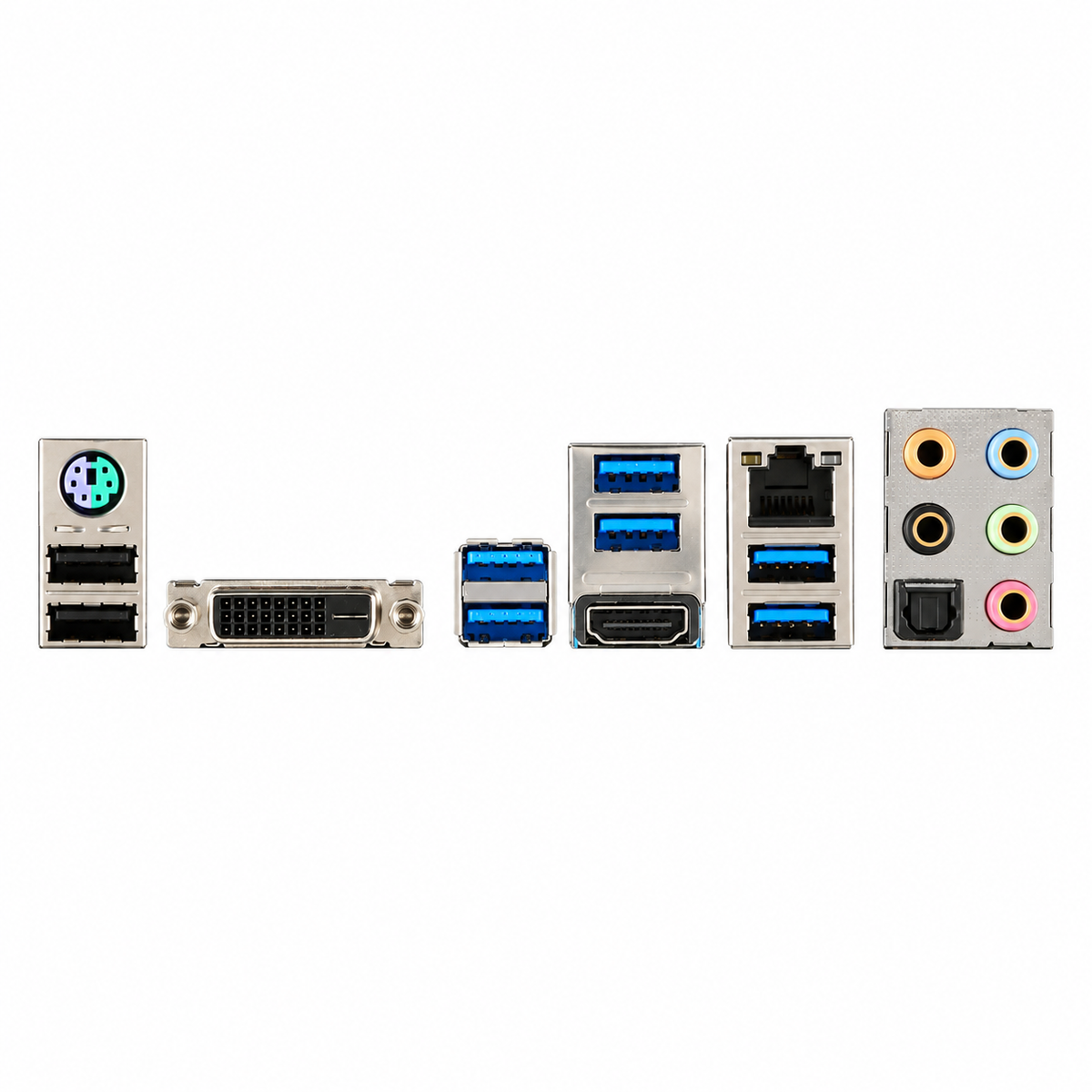 MSI Z170A Krait Gaming rear-io – illustration