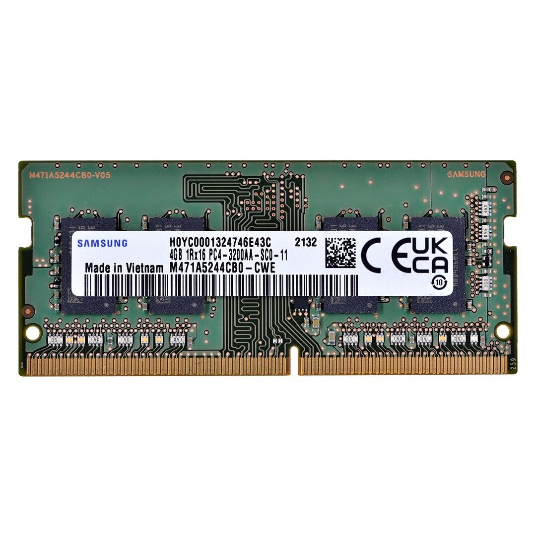 Samsung 4GB DDR4 3200MHz SO-DIMM laptop RAM