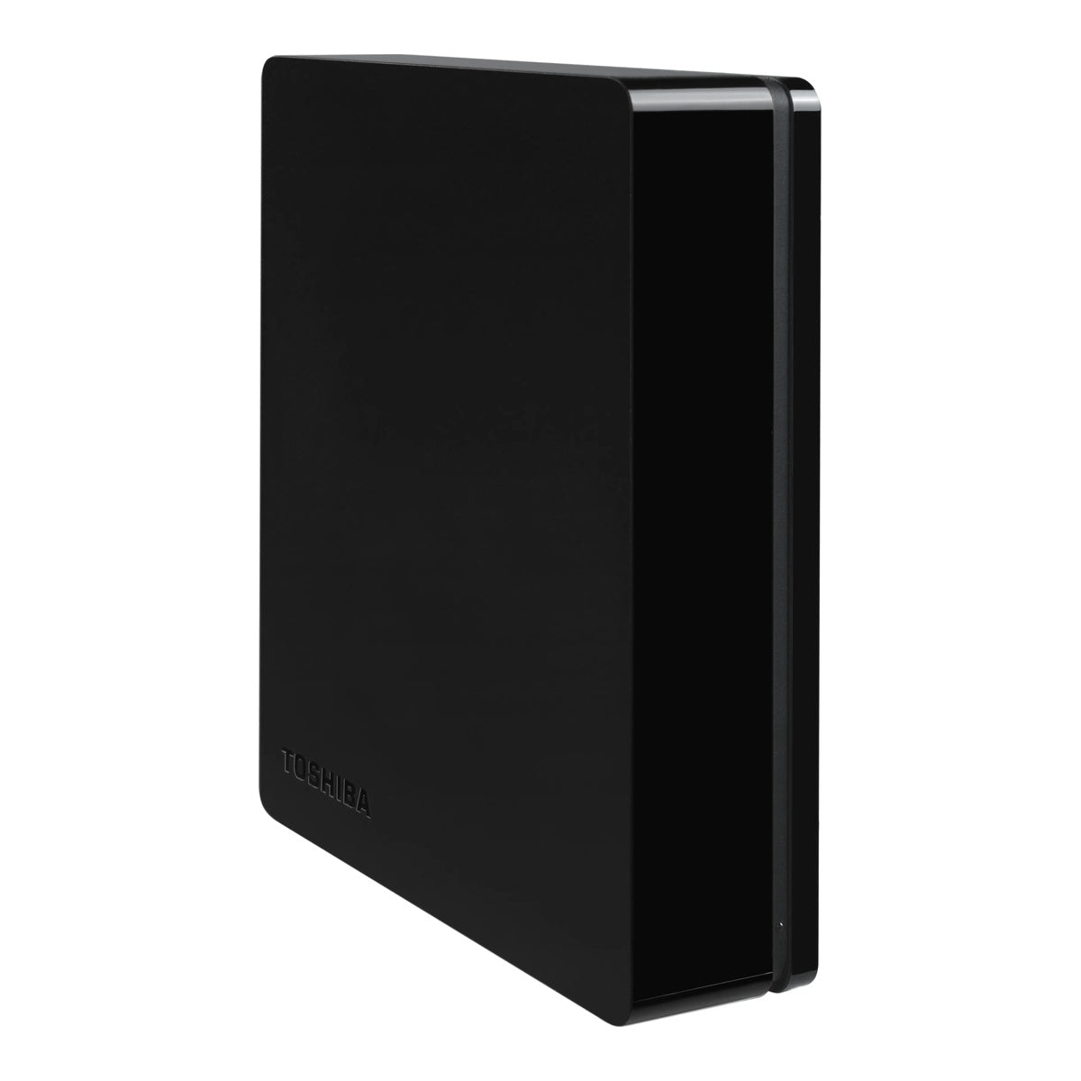 Toshiba Canvio Desk 5TB black desktop external hard drive – front view