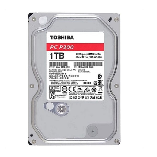 Toshiba P300 1TB HDWD110 front view