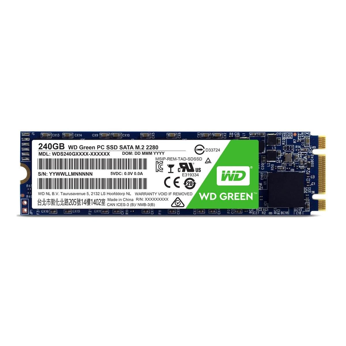 Western Digital Green 240GB M.2 2280 SATA SSD
