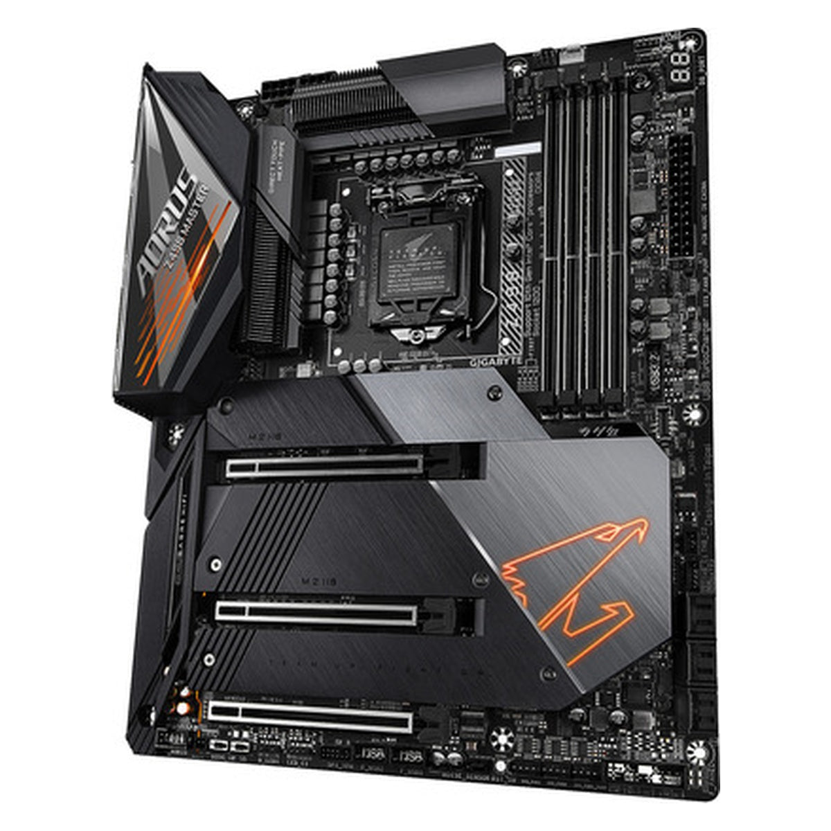 Gigabyte Z490 AORUS MASTER – angle