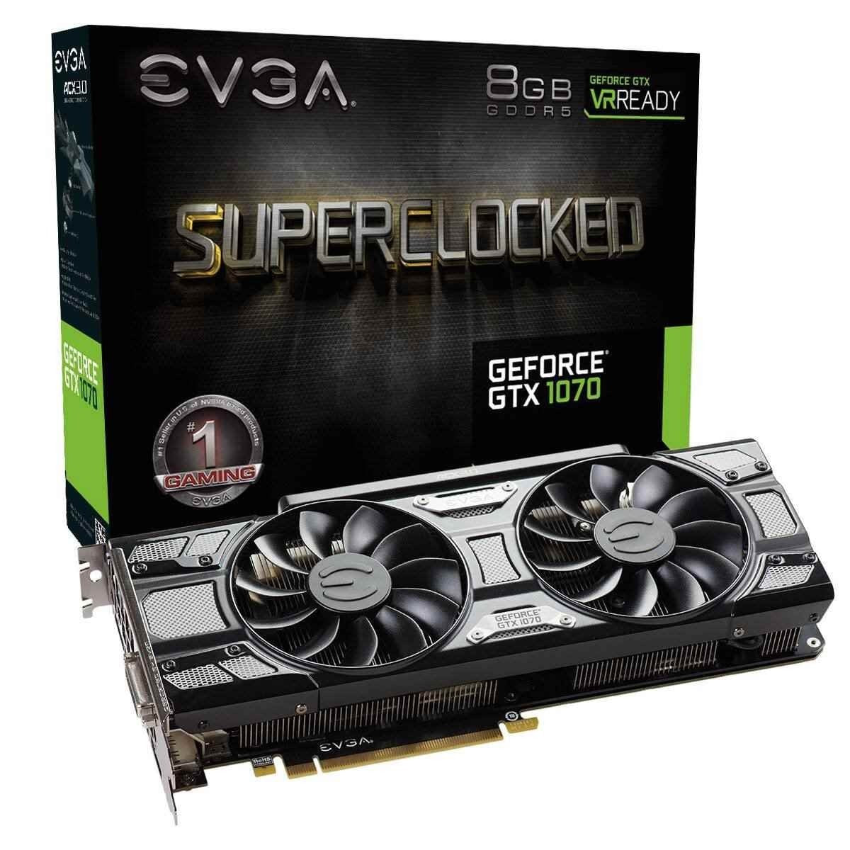 Evga Gtx 1070 8G SC – product image