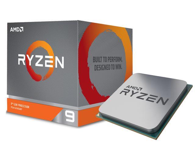 AMD Ryzen 9 3900XT CPU, 12C/24T, 3.8GHz base, up to 4.7GHz boost, PCIe 4.0, cooler not included, boxed.
