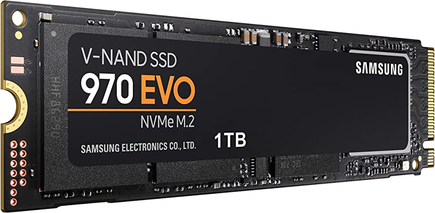 Samsung 1TB Evo 970 M.2 Nvme